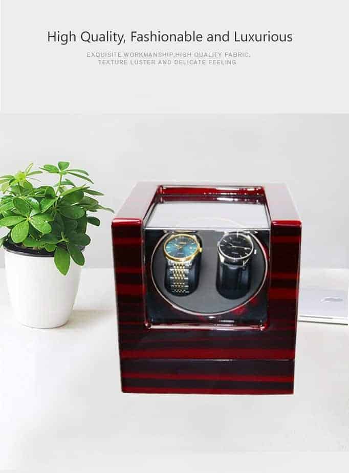 Double watch hot sale winder box